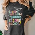 Next Stop 2nd Grade 1st First Grade Graduation Last Day Women's Comfort Colors T-Shirt Pepper