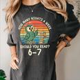How Many Nights a Week Should You Read 67 Book Reading Meme Women's Comfort Colors T-Shirt Pepper