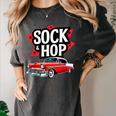 Nostalgia 1950s Sock Hop Dance Women's Comfort Colors T-Shirt Pepper