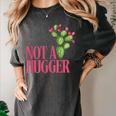 Not a Hugger Sarcastic Introvert Cactus Theme Women Women's Comfort Colors T-Shirt Pepper Not a Hugger Sarcastic Introvert Cactus Theme Women Women's Comfort Colors T-Shirt Pepper