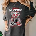 Not A Hugger Teddy Bear Antisocial Introvert Women's Comfort Colors T-Shirt Pepper Not A Hugger Teddy Bear Antisocial Introvert Women's Comfort Colors T-Shirt Pepper