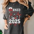 Nurse Earned It 2025 Nurse Graduation RN LPN Class Of 2025 Women's Comfort Colors T-Shirt Pepper