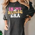 In My Nurse Era Nursing School Graduation Women Women's Comfort Colors T-Shirt Pepper