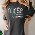 Nurse Est 2022 Rn Nursing School Graduation Graduate Women's Comfort Colors T-Shirt Pepper