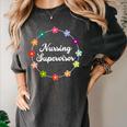 Nursing Supervisor Nurse Saying Graduation Proud Nurse Love Women's Comfort Colors T-Shirt Pepper