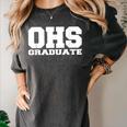 OHS High School Graduation Party Rival Game OHS Reunion Women's Comfort Colors T-Shirt Pepper