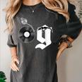 Old School Dad OG Hip Hop Head Vinyl Retro 80s90s Nostalgia Women's Comfort Colors T-Shirt Pepper
