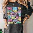 OT Daily Affirmations Occupational Therapy Month Graduation Women's Comfort Colors T-Shirt Pepper