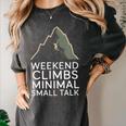 Outdoor Introvert Vibes Weekend Climber Women's Comfort Colors T-Shirt Pepper