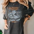 My Parents Survived Dial Up Internet Nostalgia Turtle Women's Comfort Colors T-Shirt Pepper My Parents Survived Dial Up Internet Nostalgia Turtle Women's Comfort Colors T-Shirt Pepper