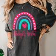 Pathologists' Assistant Graduation 2023 Boho Rainbow Women's Comfort Colors T-Shirt Pepper