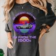 Be Patient With Me I'm From The 1900s Synthwave Premium Women's Comfort Colors T-Shirt Pepper