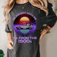 Be Patient With Me I'm From The 1900s Synthwave Women's Comfort Colors T-Shirt Pepper