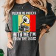 Be Patient With Me I'm From The 1900s Women's Comfort Colors T-Shirt Pepper