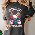 I Paused My Game To Graduate 2024 Gamer Graduation Women's Comfort Colors T-Shirt Pepper
