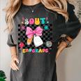 Peace Out 2nd Grade Graduation Last Day School Second Grade Women's Comfort Colors T-Shirt Pepper