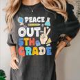 Peace Out 5th Grade Fifth Grade Graduation T-Shirt Women's Comfort Colors T-Shirt Pepper