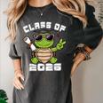 Peace Sign Hand Turtle Class Of 2026 Graduation Women's Comfort Colors T-Shirt Pepper