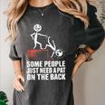 Some People Just Need A Pat On The Back Introvert Women's Comfort Colors T-Shirt Pepper Some People Just Need A Pat On The Back Introvert Women's Comfort Colors T-Shirt Pepper