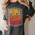 People Person Repellant Introvert Premium Women's Comfort Colors T-Shirt Pepper