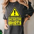My People Skills Are Just Fine Sarcastic Introvert Women's Comfort Colors T-Shirt Pepper My People Skills Are Just Fine Sarcastic Introvert Women's Comfort Colors T-Shirt Pepper