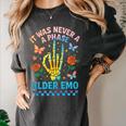 It Was Never A Phase Elder Emo Nostalgia Women's Comfort Colors T-Shirt Pepper It Was Never A Phase Elder Emo Nostalgia Women's Comfort Colors T-Shirt Pepper