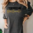 Phd Graduation Doctorate Degree Dissertation Masteral Grad Women's Comfort Colors T-Shirt Pepper