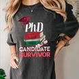 PhD PhD Graduation Gifts PhD Survivor T-Shirt Women's Comfort Colors T-Shirt Pepper