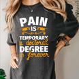 PhD Graduation PhD Graduate For Doctoral Grad Women's Comfort Colors T-Shirt Pepper