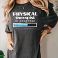 Physical Therapist Progress Graduation T-Shirt Women's Comfort Colors T-Shirt Pepper