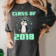 Pinguin Class 2018 Shirt Graduation Kids Graduate Women's Comfort Colors T-Shirt Pepper