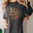Please Chew Quieter Sarcastic Introvert Humor Women's Comfort Colors T-Shirt Pepper