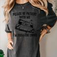 Please Be Patient With Me I'm From The 1900s Cassette Pencil Premium Women's Comfort Colors T-Shirt Pepper