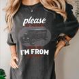 Please Be Patient With Me I'm From The 1900s Classic People Women's Comfort Colors T-Shirt Pepper