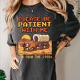 Please Be Patient I'm From The 1900s Retro Pixel Art Women's Comfort Colors T-Shirt Pepper