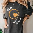 Pluto Never Forget Space Nostalgia Planetary Humor Women's Comfort Colors T-Shirt Pepper