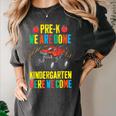Pre-K Graduation Monster Truck Kindergarten Here We Come Women's Comfort Colors T-Shirt Pepper