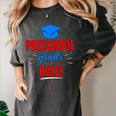 Preschooler Graduation Grad Cap Preschool Grads Rule Women's Comfort Colors T-Shirt Pepper