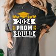 Prom Squad 2024 High School Graduation Party Premium Women's Comfort Colors T-Shirt Pepper
