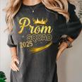 Prom Squad Graduation Class Of 2025 Party Women's Comfort Colors T-Shirt Pepper