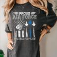 Proud Air Force Brother-In-Law US Air Force Graduation Women's Comfort Colors T-Shirt Pepper
