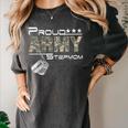 Proud Army Stepmom Army Graduation Stepmom US Army Stepmom Women's Comfort Colors T-Shirt Pepper