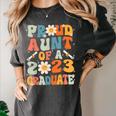 Proud Aunt Of A Class Of 2023 Graduated Graduation Women Women's Comfort Colors T-Shirt Pepper