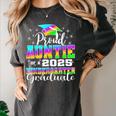 Proud Auntie Of Kindergarten Graduate 2025 Graduation Auntie Women's Comfort Colors T-Shirt Pepper