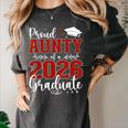 Proud Aunty Of a Class Of 2026 Graduate Senior Graduation Women's Comfort Colors T-Shirt Pepper