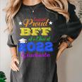 Proud Bff Of 2022 Graduate Class 2022 Graduation Family Women's Comfort Colors T-Shirt Pepper