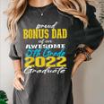 Proud Bonus Dad Of 5th Grade Graduate 2022 Family Graduation Women's Comfort Colors T-Shirt Pepper