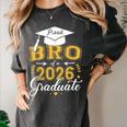 Proud Bro Of a Class Of 2026 Graduate For Graduation Women's Comfort Colors T-Shirt Pepper