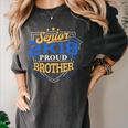 Proud Brother Of A 2018 Senior Shirt Graduation Grad 2K18 Women's Comfort Colors T-Shirt Pepper