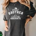 Proud Brother Of A Class Of 2019 Graduate Graduation T Shirt Women's Comfort Colors T-Shirt Pepper